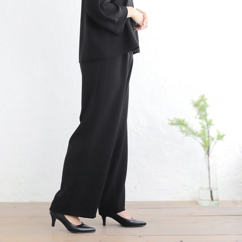 とろみ素材コクーン袖フォーマルセットアップ 卒園入学式・丈上げ無料