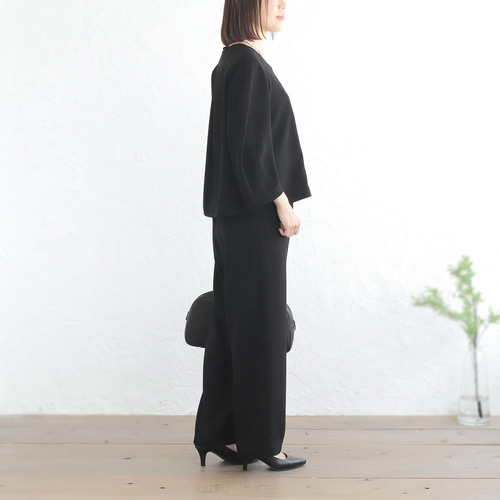 とろみ素材コクーン袖フォーマルセットアップ ✦ 卒園入学式・丈上げ