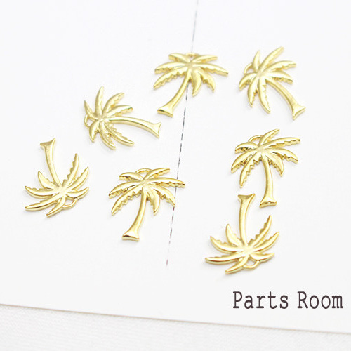 2個入り】ヤシの木チャーム mt-1380 チャーム Parts Room 通販