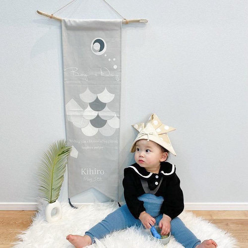 こどもの日 こいのぼり タペストリー『 KOINOBORI / 透 sui こどもの日 こいのぼり タペストリー『 KOINOBORI / 透 sui