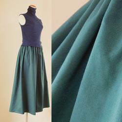 [シームポケット]＊出番多し! デイリーエース＊チノクロスのガウチョパンツ[11色展開]オリーブ/チャコールグレー/～ 14枚目の画像