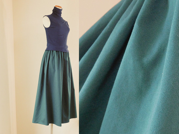 [シームポケット]＊出番多し! デイリーエース＊チノクロスのガウチョパンツ[11色展開]オリーブ/チャコールグレー/～ 14枚目の画像