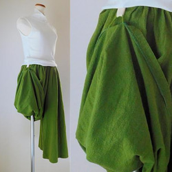 [シームポケット]＊出番多し! デイリーエース＊チノクロスのガウチョパンツ[11色展開]オリーブ/チャコールグレー/～ 19枚目の画像