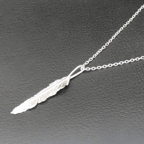 銀器 宮本商行シルバークリップ 羽フェザー ゴールド M.SILVER刻印 銀器 宮本商行シルバークリップ 羽フェザー ゴールド M.SILVER刻印