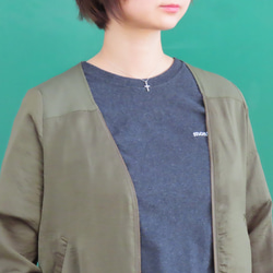 クロスネックレス シルバー925 ピンク キュービックジルコニア 十字架 クロス ネックレス ペンダント キラキラ 透明 9枚目の画像