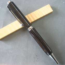 楓瘤】木軸シャープペン ワインレッドのスタビライズドウッド【即日