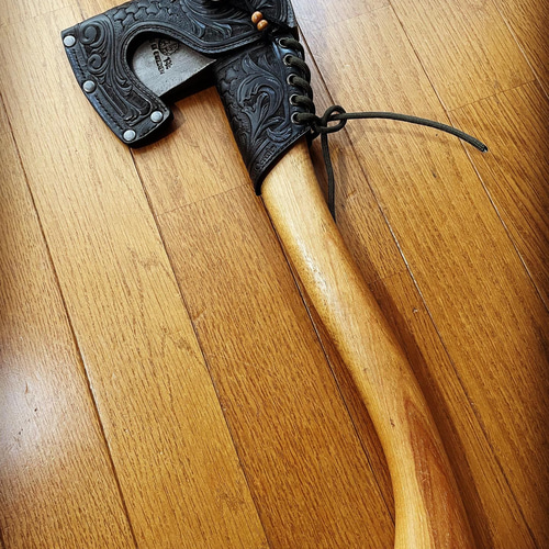 斧カバー （レザーシース レザーネックガード） その他ケース