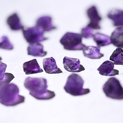 紫水晶 (紫水晶) 礦物寶石項鍊 [可用石頭/可用金屬配件] 手工天然石材配件 第11張的照片