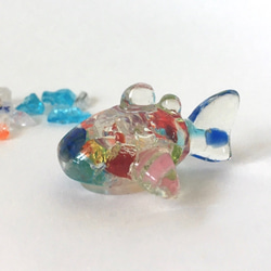 琉球ガラスのジンベエザメ/レジン/海の小物 その他置物 me's