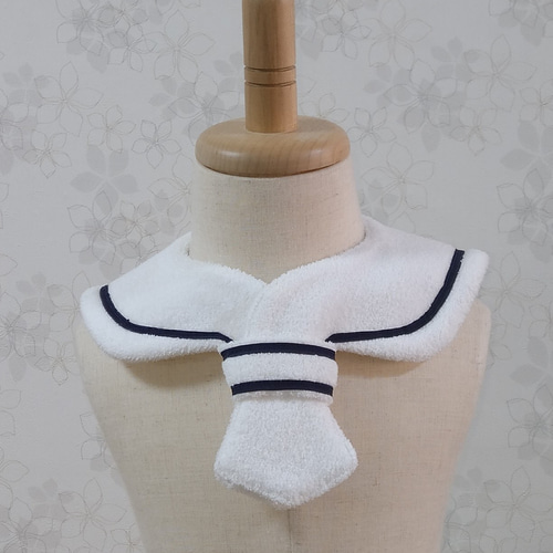 セーラーカラー風スタイ 2枚セット スタイ・よだれかけ まむ 通販