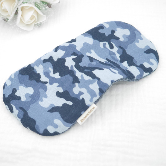 ふわもこハンカチ｜カモフラージュ迷彩-Camouflage Pattern-｜S・10×20cm｜ガーゼハンカチ 8枚目の画像