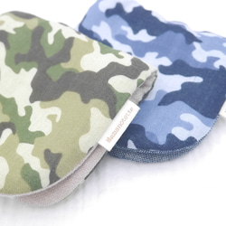 ふわもこハンカチ｜カモフラージュ迷彩-Camouflage Pattern-｜S・10×20cm｜ガーゼハンカチ 2枚目の画像