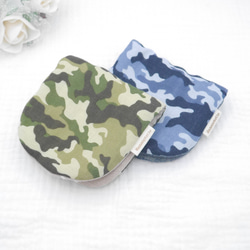 ふわもこハンカチ｜カモフラージュ迷彩-Camouflage Pattern-｜S・10×20cm｜ガーゼハンカチ 1枚目の画像