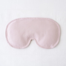 【3日以内発送】ほっこり目元用小豆カイロ カバー付き(カバー:ダブルガーゼ グレイッシュピンク) アイピロー 温活 16枚目の画像