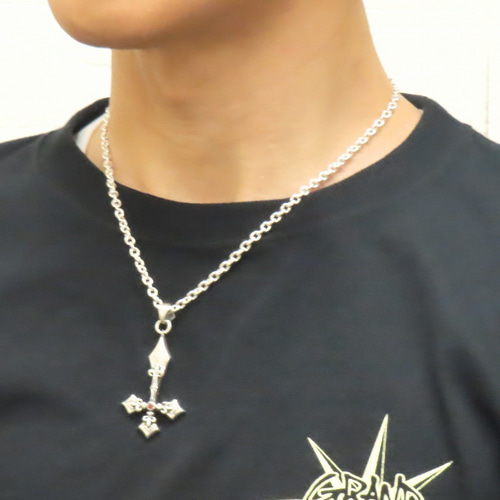 クロス　ペンダント 925 刻印入り ネックレス クロスネックレス シルバー925 【刻印無料】 十字架 クロス