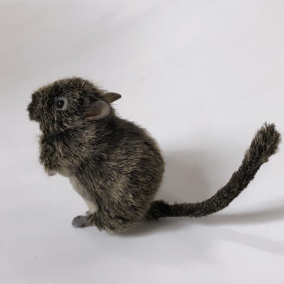作家様　受注生産品　デグー　ぬいぐるみ ふっくらデグーぬいぐるみ 羊毛フェルトぬいぐるみ アートドール