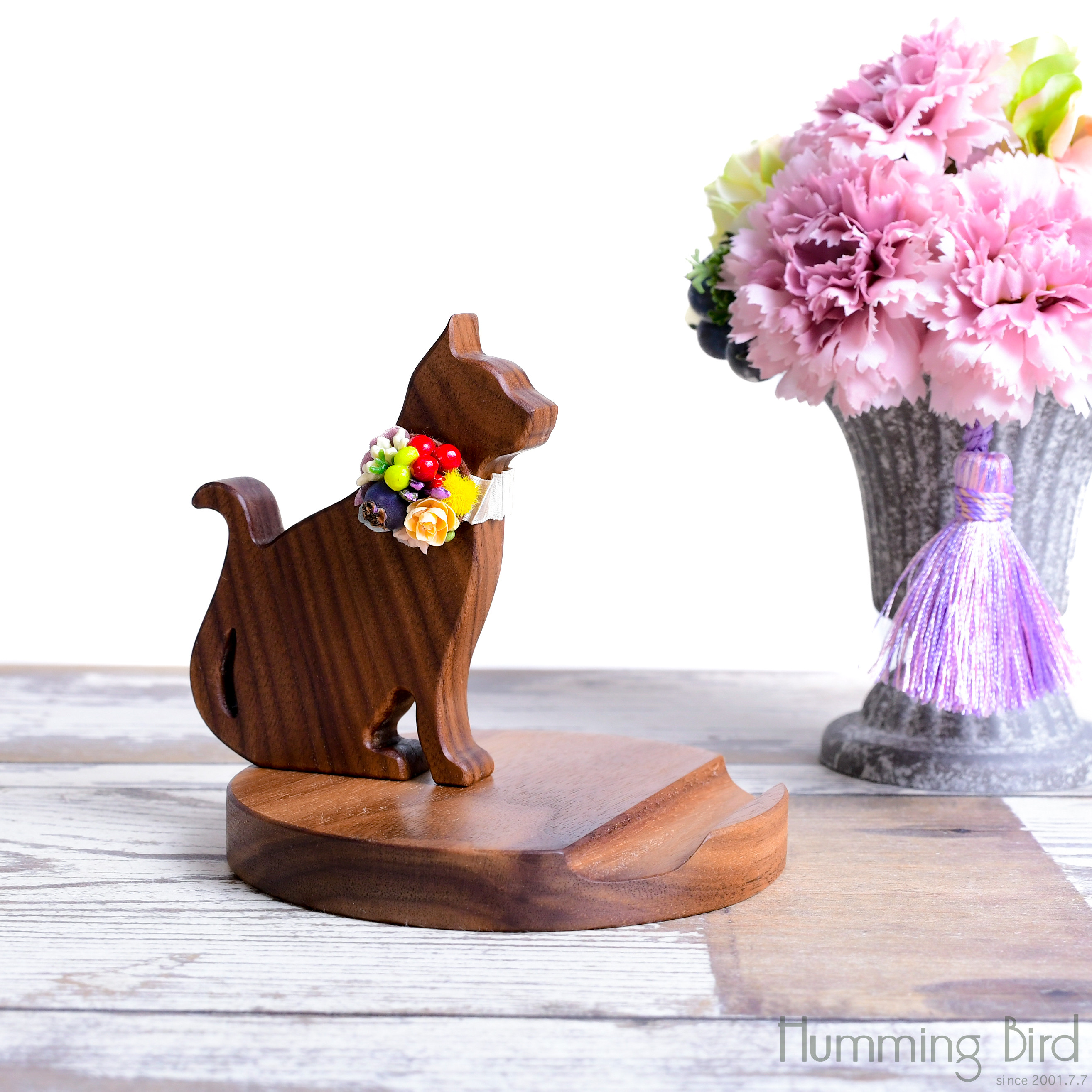 【母の日セット】ネコのスマホスタンド