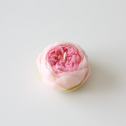 天然の蜜蝋　薔薇キャンドル『ブライダルメイプルローズ』 3枚目の画像