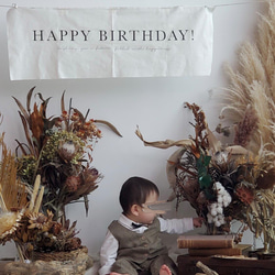 【即日発送】バースデータペストリー　ハーフバースデー　誕生日　飾り　セルフフォト 18枚目の画像