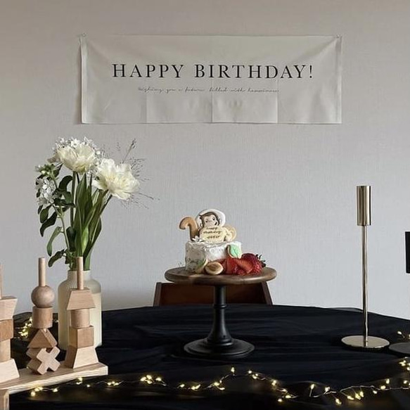 【即日発送】バースデータペストリー　ハーフバースデー　誕生日　飾り　セルフフォト 10枚目の画像