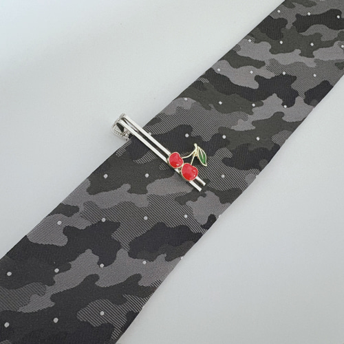 さくらんぼのネクタイピン タイピン・カフス okadoya 通販 11521189