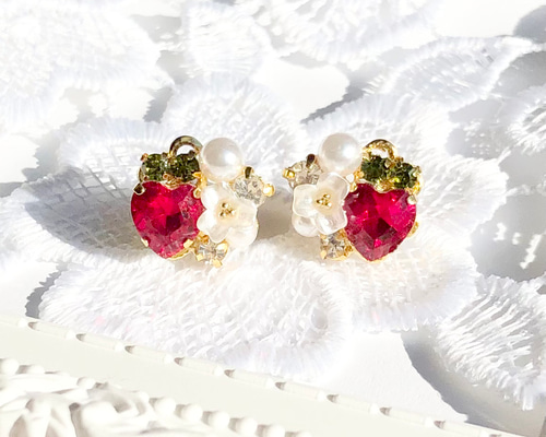 ハンドメイド】ビジューピアス/イヤリング | select clothes MIEL