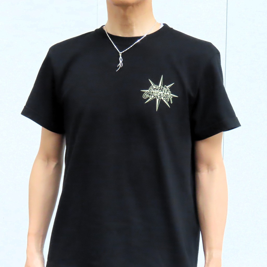 鹿の角ネックレス シルバー925 × 真鍮 L 【刻印無料】 鹿の角 鹿 角 ディアホーン ネックレス ペンダント