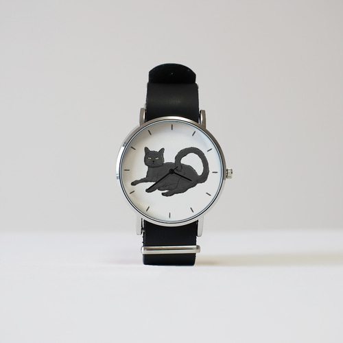 クロネコの腕時計 腕時計 びと。 通販 11522403｜Creema(クリーマ)