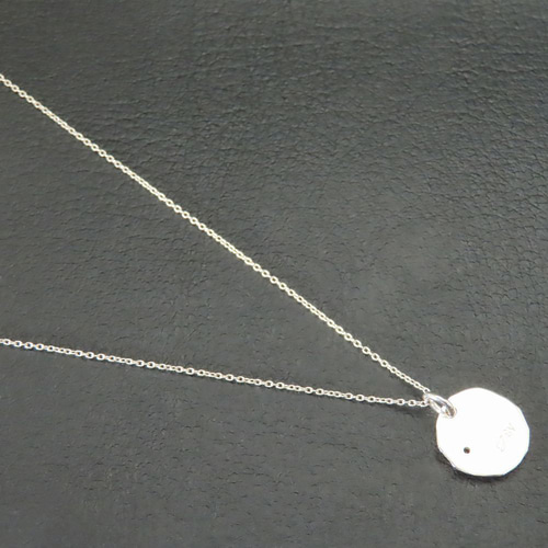 アルファベットネックレスK シルバー925 【刻印無料】 アルファベット