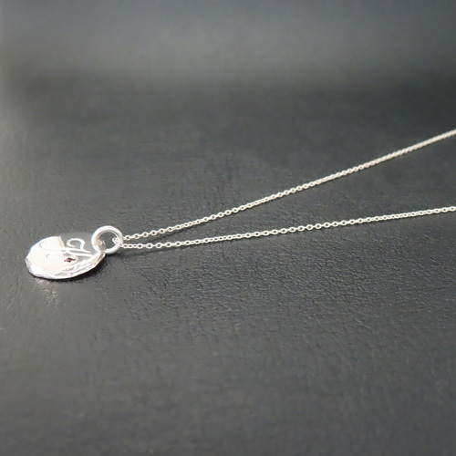 アルファベットネックレスK シルバー925 【刻印無料】 アルファベット