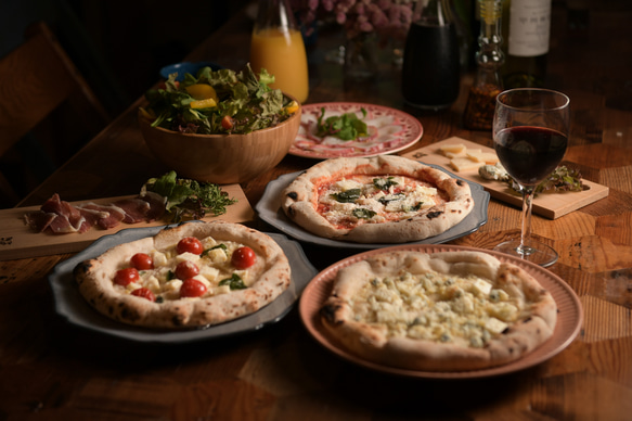 本格石窯焼き　八ヶ岳＆イタリアンチーズクワトロ　冷凍ピザ 6枚目の画像