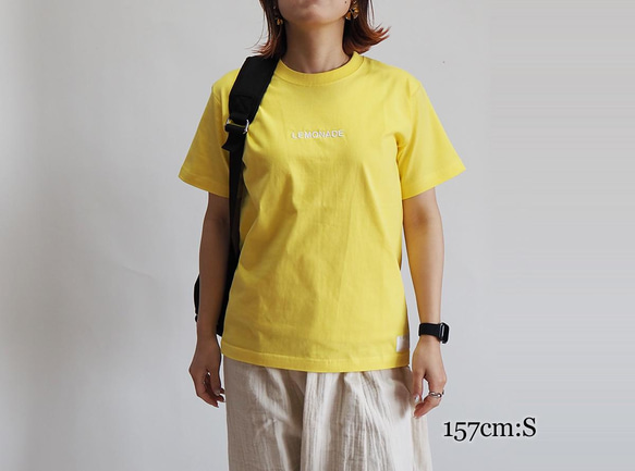 ２色展開 LEMONADE Tシャツ 5枚目の画像