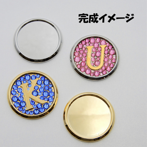 ゴルフマーカー キット ハンドメイド スワロフスキー オリジナル