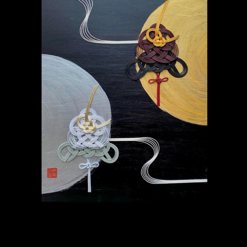 美術品・絵画・戦国騎馬軍団・額入り