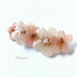 《Mami.t》  桜のバレッタ 1枚目の画像