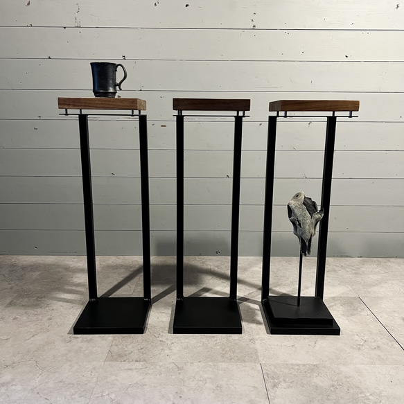スタンド アイアン家具 コーヒーテーブル サイドテーブル