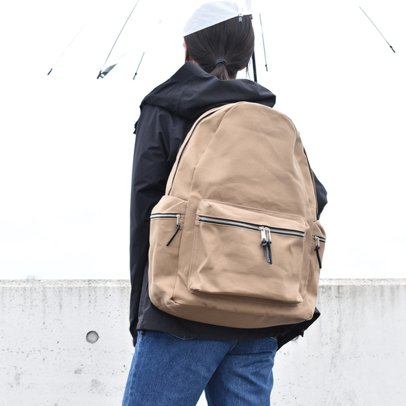 CITY RUCKSACK（グレージュ） 9枚目の画像