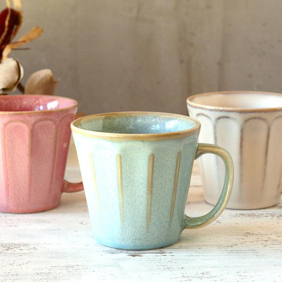 人気 マグカップ フルート 3color 日本製 /r119 7枚目の画像