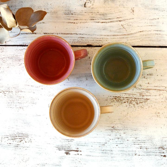 人気 マグカップ フルート 3color 日本製 /r119 4枚目の画像