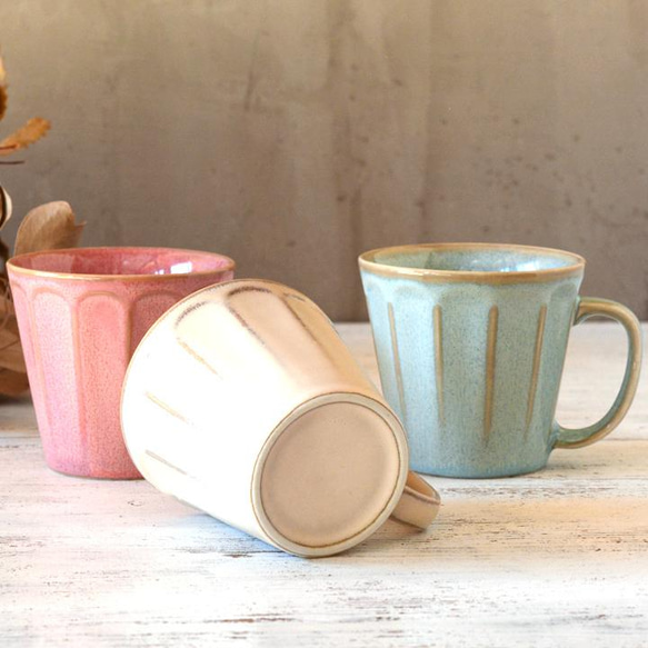 人気 マグカップ フルート 3color 日本製 /r119 8枚目の画像