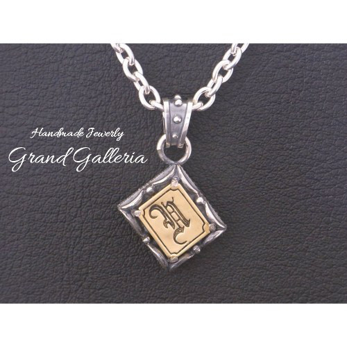 アルファベットネックレスV シルバー925 【刻印無料】 アルファベット イニシャル ネーム 名前 V ネックレス 箱