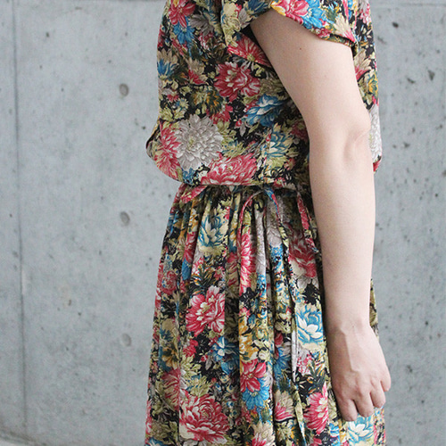 イザベルマランエトワール フラワー レーヨン ロングスカート 36サイズ  