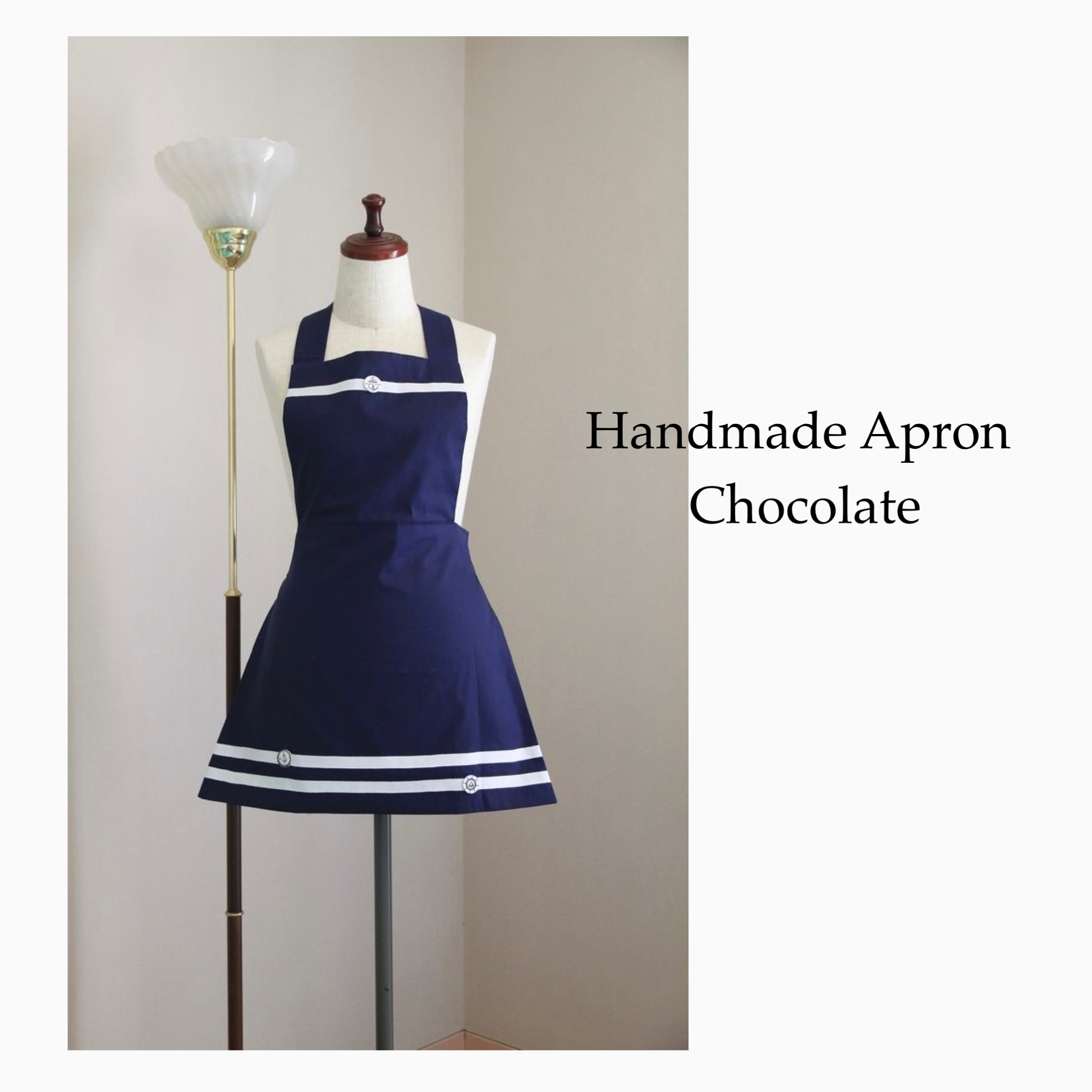 ハンドメイドベビー服 上品なネイビーカラーの前掛けエプロンワンピース 楽天市場】エプロン ブランド 高級 ワンピース アームボーテ