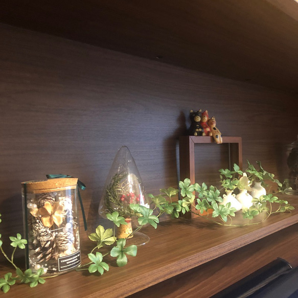 光触媒 大人気！ フェイクグリーン   空気綺麗 シュガーバイン シサス 造花 シュガーパイン 壁掛け 　 15枚目の画像