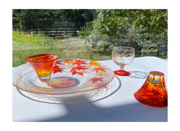幸運符【紅蜻蜓】蜻蜓蜻蜓清酒玻璃杯 choko 母親節禮物 60 歲生日禮物 退休禮物 喬遷禮物 生日禮物 第7張的照片