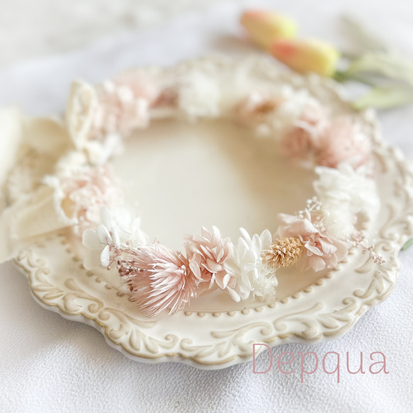 送料無料】ベビー キッズ 花冠 ~sakuramilk~ 花かんむり はなかんむり 結婚式 子供用 誕生日 雑貨・その他 花冠専門店 depqua 通販|Creema(クリーマ) 11550704 送料無料】ベビー キッズ 花冠 ~sakuramilk~ 花かんむり はなかんむり 結婚式 子供用 誕生日 雑貨・その他 花冠専門店 depqua 通販|Creema(クリーマ) 11550704