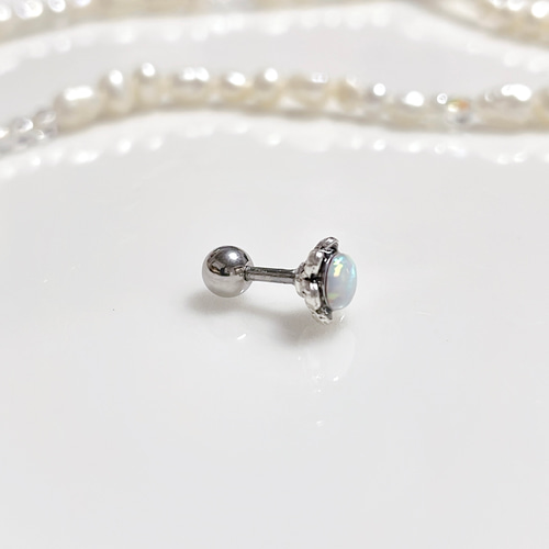 mini perhonen シルバー フラワーピアス 片耳用 mini perhonen シルバー フラワーピアス 片耳用