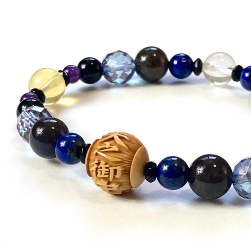 ꧁天之御中主神様꧂数珠ブレスレット ◇神様シリーズ◇【天之御中主の天環・創造と調和の神秘ー天之御中主
