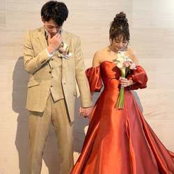 【ゼクシィ掲載】小枝　カチューシャ　ウェディング　ブライダル　ゴールド　花嫁　ヘッドアクセサリー　結婚式　 MA18 10枚目の画像