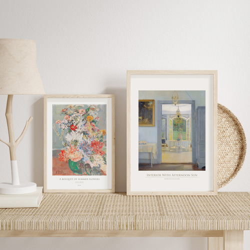 ゲオルク・アーヘン アートポスター 風景画 名画 絵画 ポスター アート